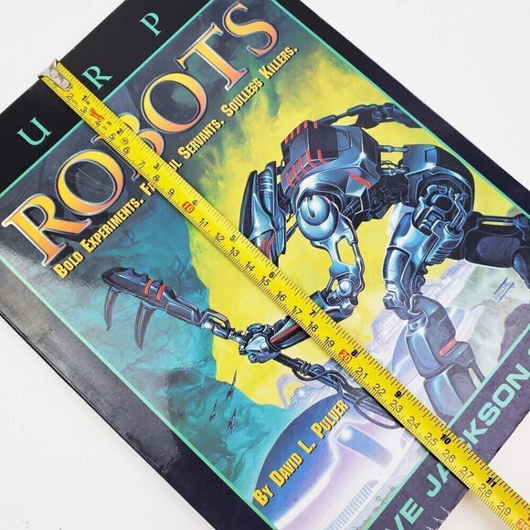 GURPS Robots David Pulver RPG Book Steve Jackson Games First Ed. 3rd Print 2000 - Picture 8 of 8